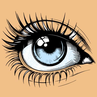 realistic eye