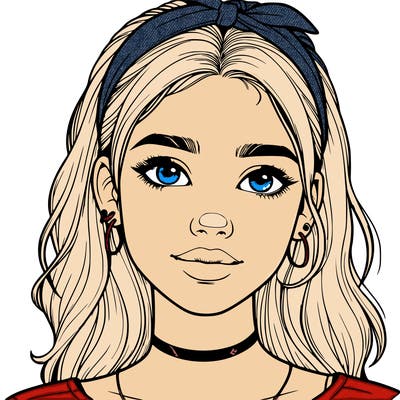 realistic teenage girl