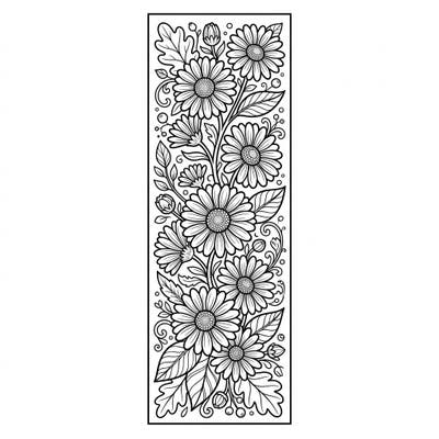 Dive into a world of floral beauty with our charming Pink Daisies Bookmark coloring page. This delightful design is perfect for creating a personalized bookmark, adding a touch of nature to your favorite reads.