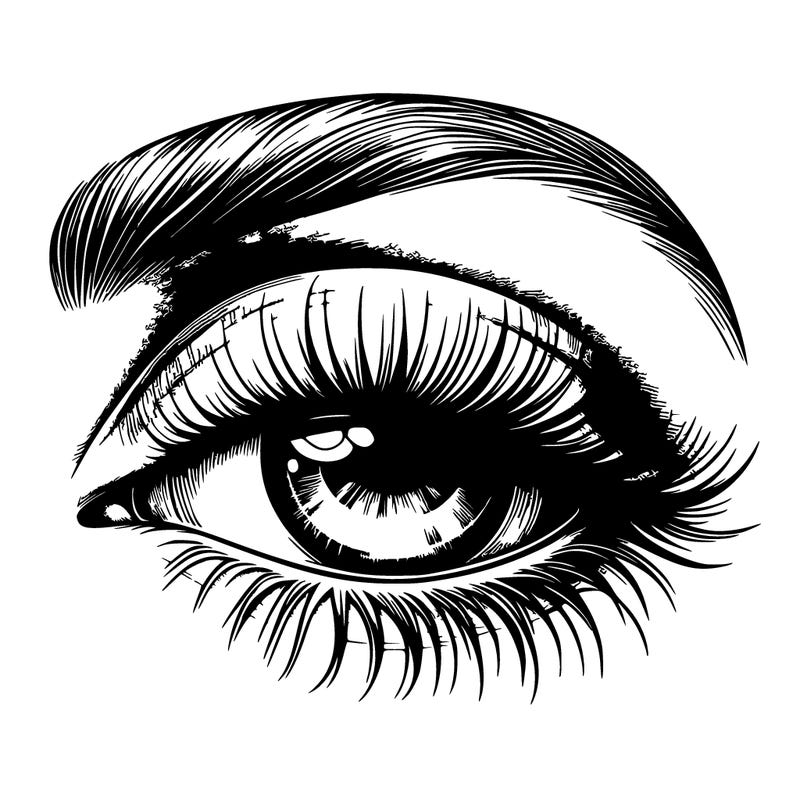 eye closed realistic