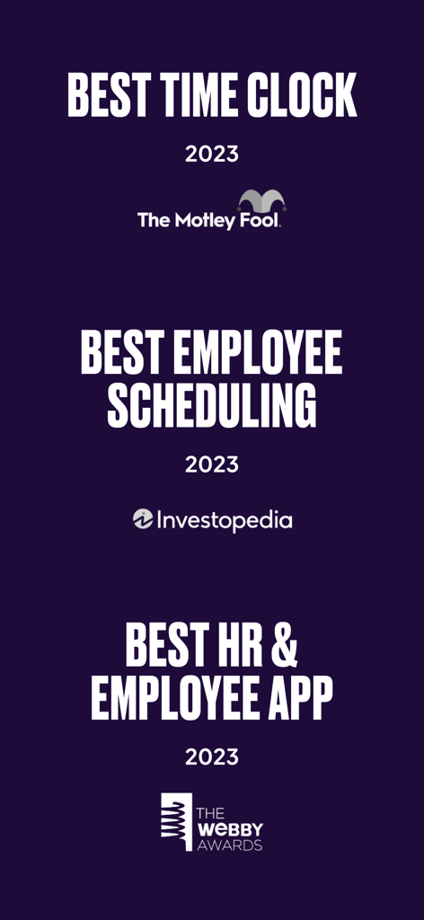 Homebase: Team Management - Homebase app recognition for best time clock employee scheduling and HR software in 2023