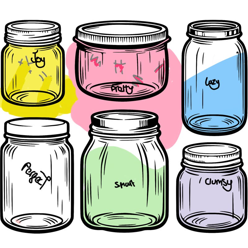empty jars