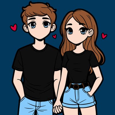 boyfriend and girlfriend