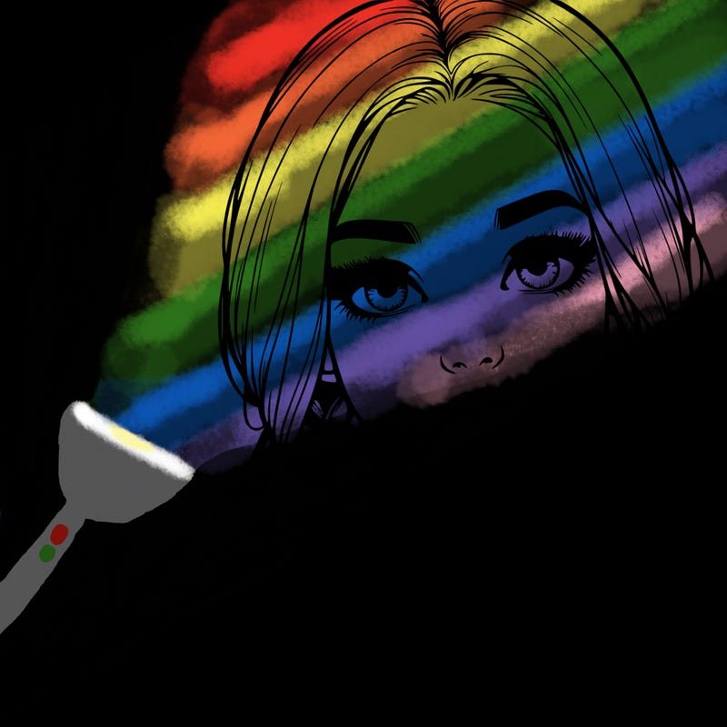 realistic girl with braids