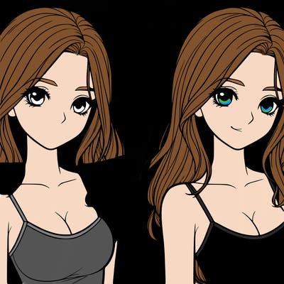 realistic girl