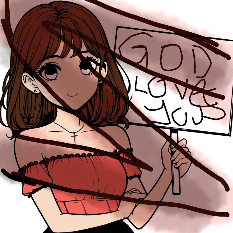 realistic pretty girl holding blank sign