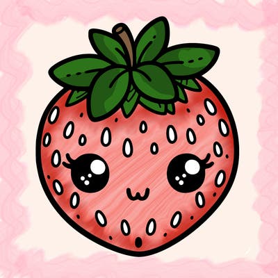 cute strawberry
