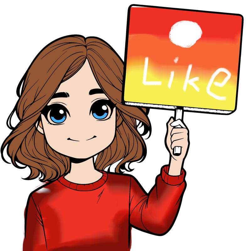 realistic girl holding up a sign