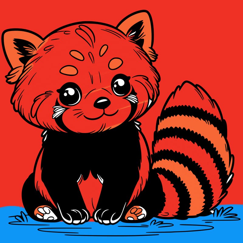 red panda