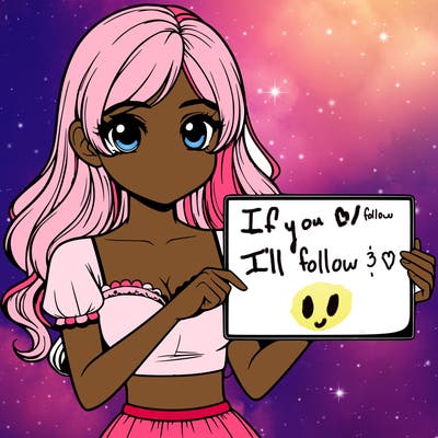 realistic pretty girl holding blank sign