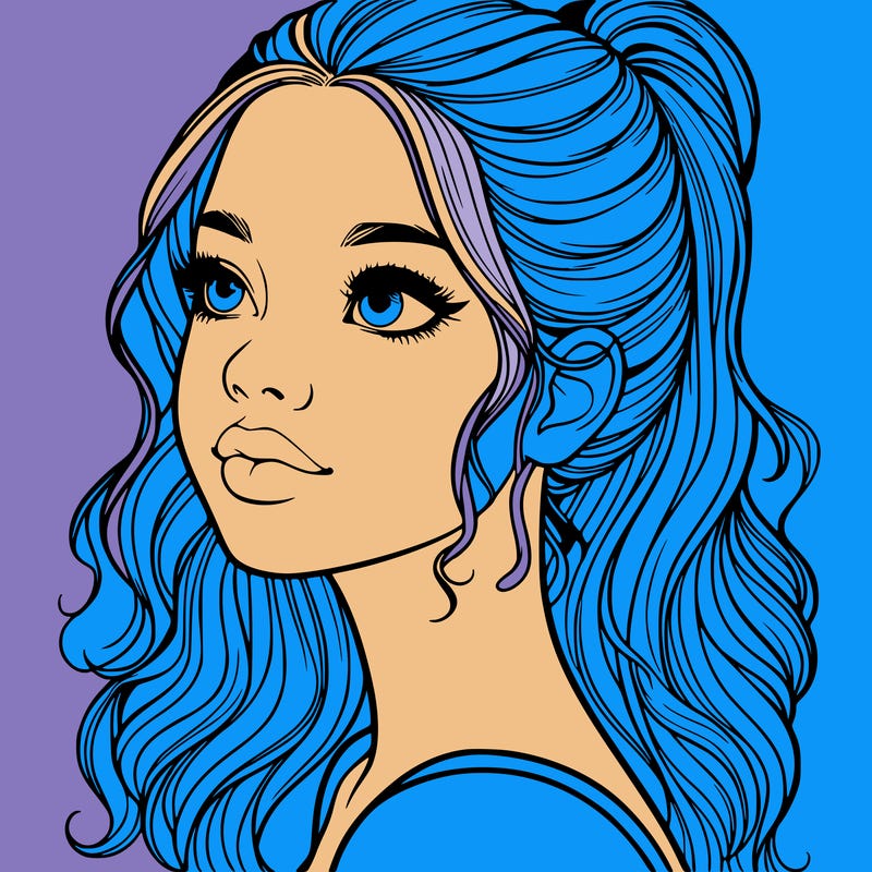 beautiful realistic girl