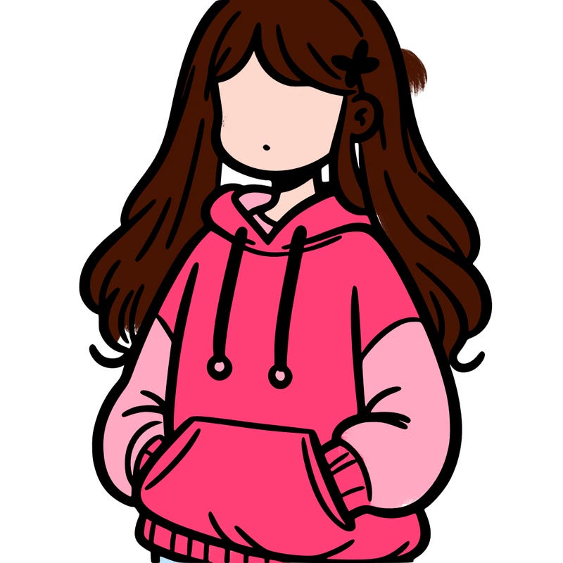 girl in sweatshirt