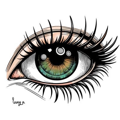 realistic eye