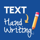 Text To Handwriting