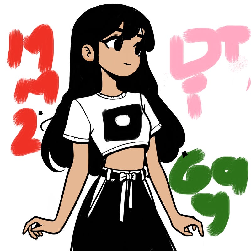 girl in a cute crop top