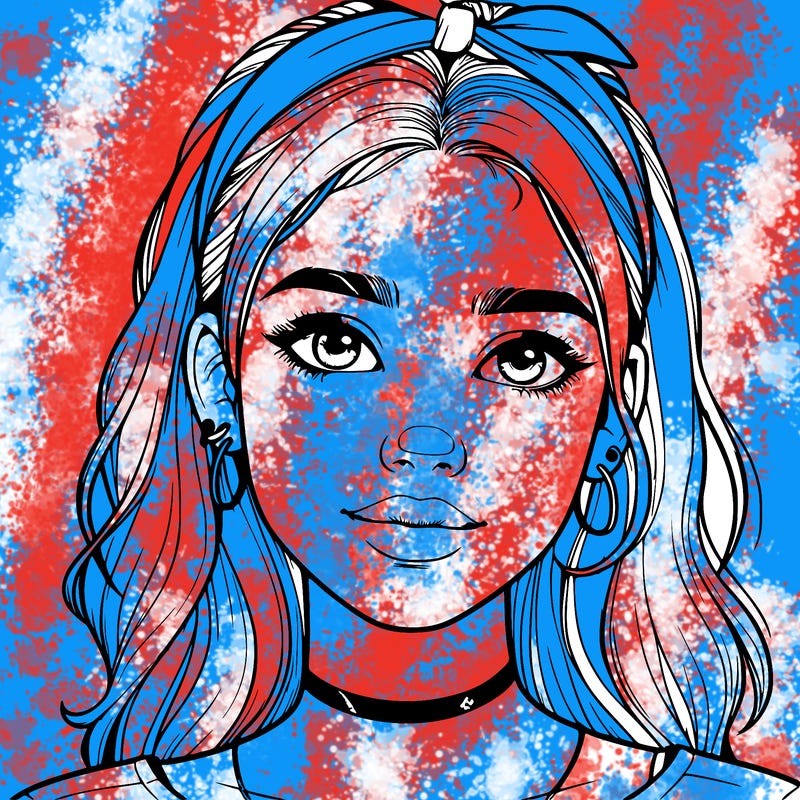 realistic teenage girl