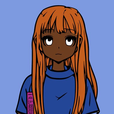 cute realistic manga girl