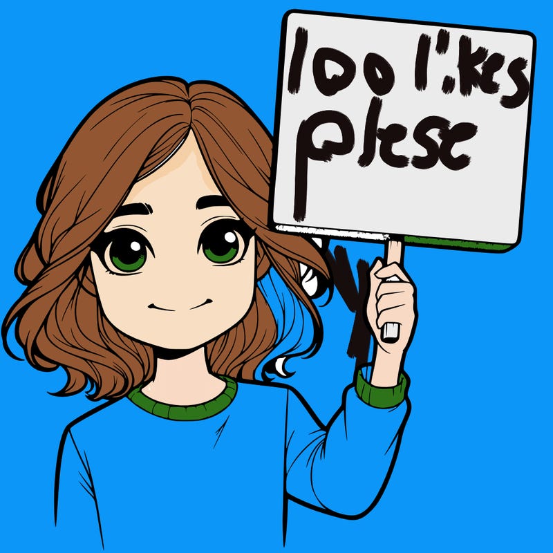 realistic girl holding up a sign