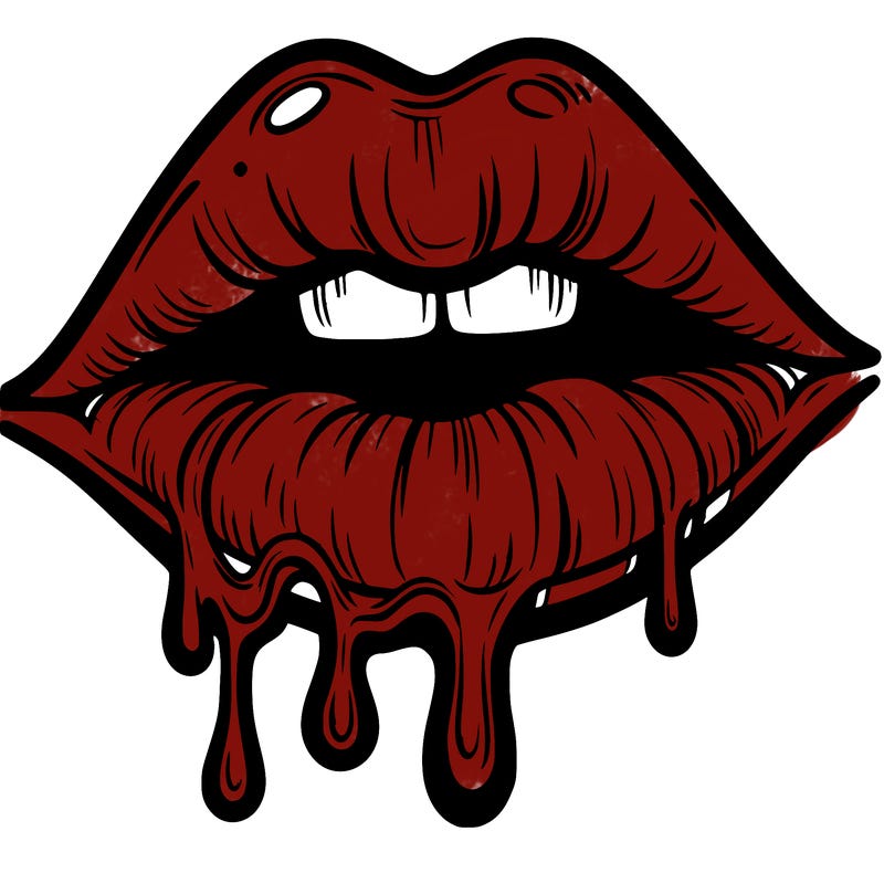lips that look realistic and drip