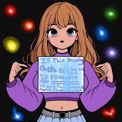 girl holding a blank sign in a long sleeve crop top