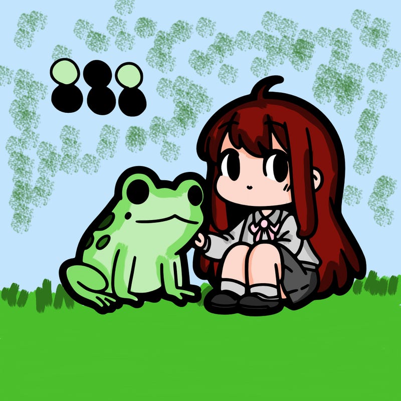 frog girl