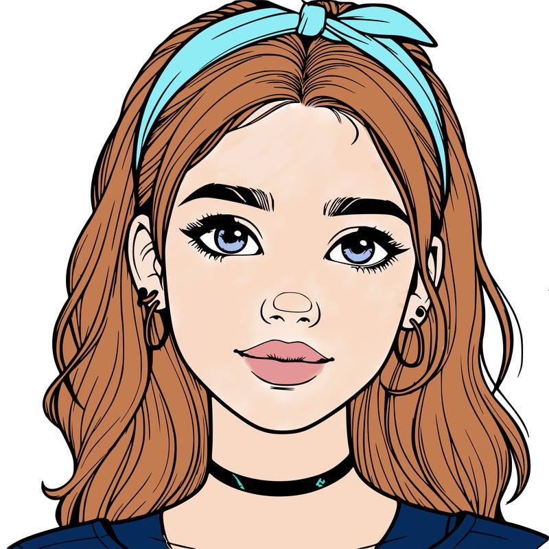 realistic teenage girl