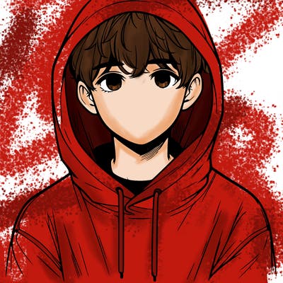 a realistic boy with a oversized hoodie