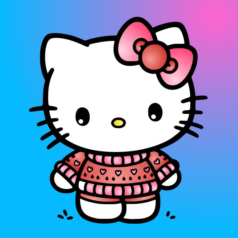 cute hello kitty