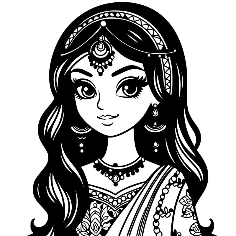 indian beautiful girl bridal makeup