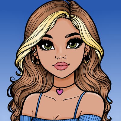 realistic pretty girl