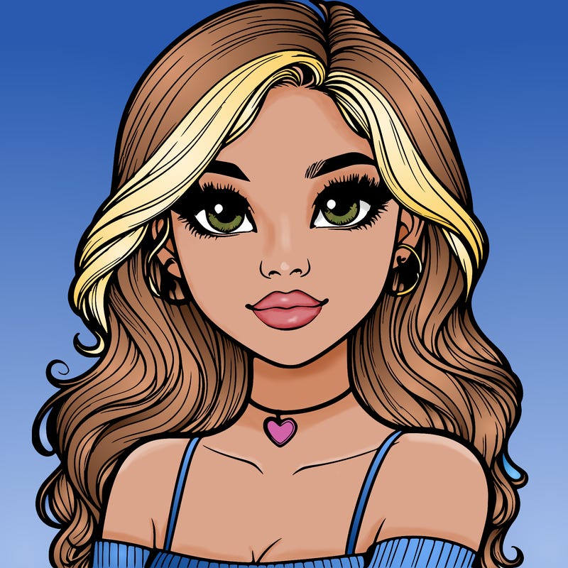 realistic pretty girl