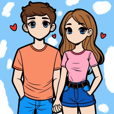 boyfriend and girlfriend