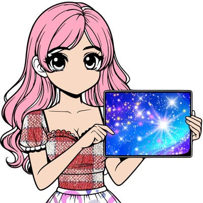 realistic pretty girl holding blank sign