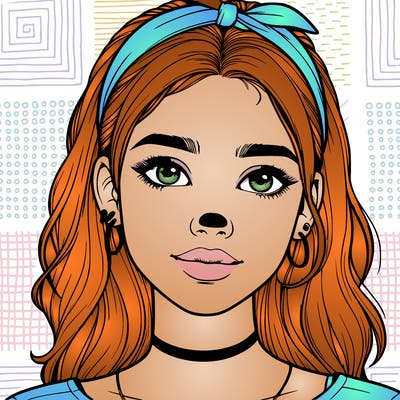 realistic teenage girl