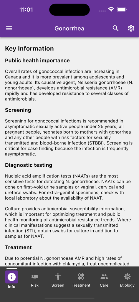 CDN STBBI Guidelines - Medical App | MWM