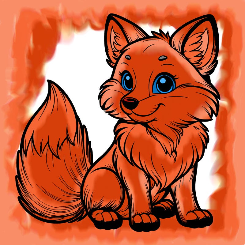 realistic fox