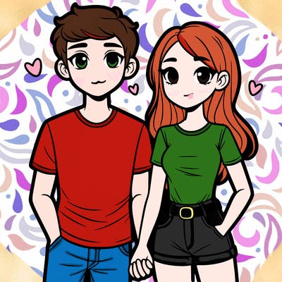 boyfriend and girlfriend