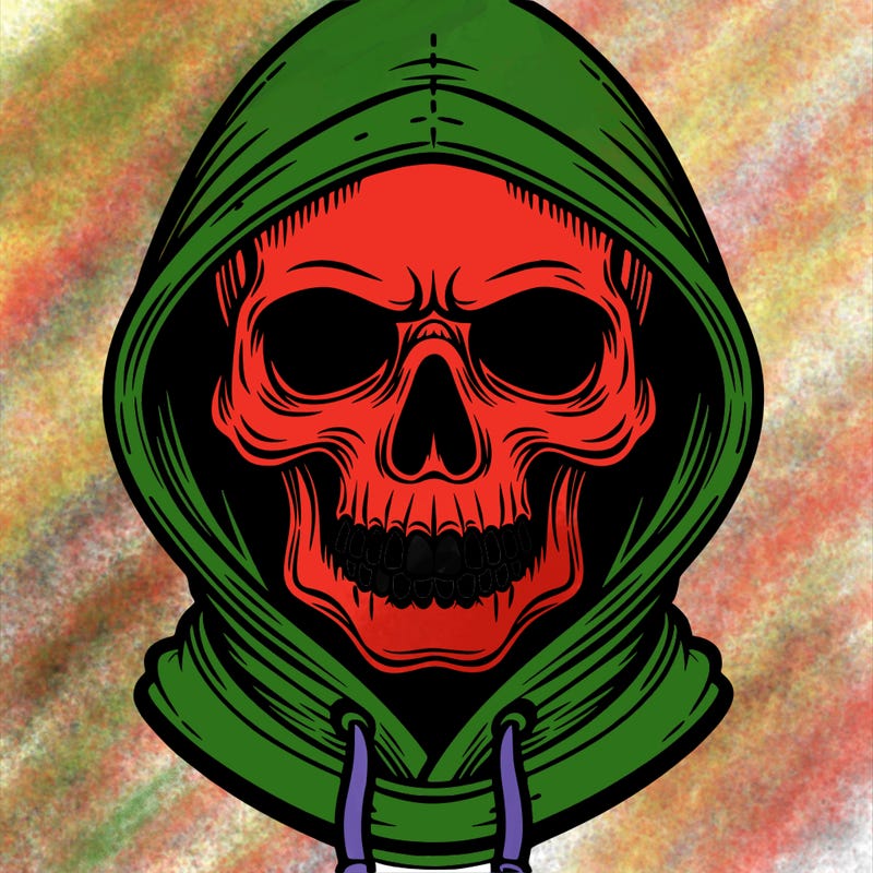 skull hoodie