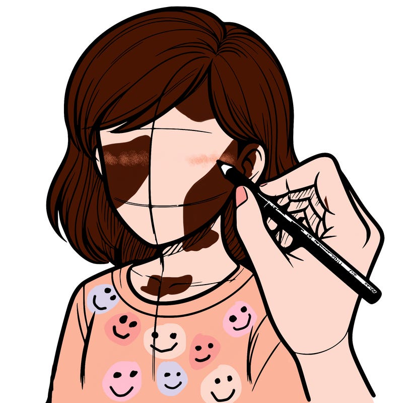 drawing a realistic person