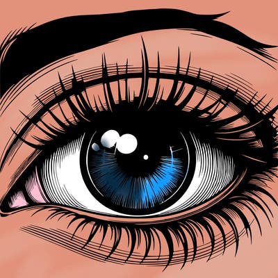 realistic eye