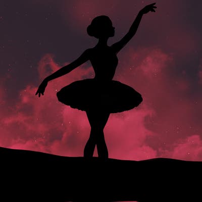 realistic ballerina