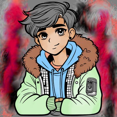 stylish teenager