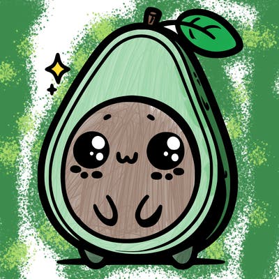 cute avocado