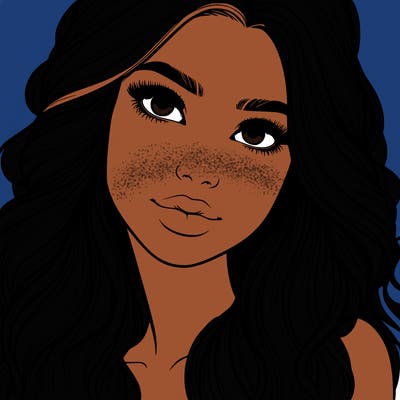 beautiful realistic girl