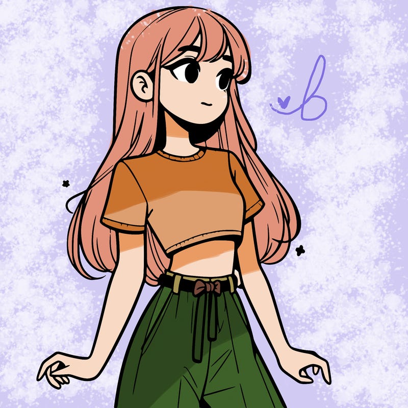 girl in a cute crop top