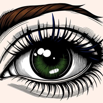 realistic eye