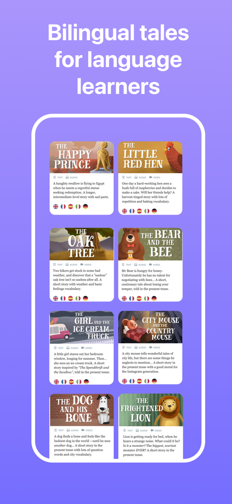 StoryTime Kids: AI Storybook - A library of bilingual children stories in the StoryTime Kids app