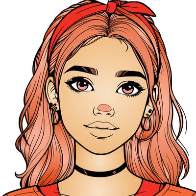 realistic teenage girl