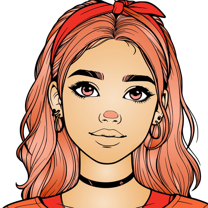 realistic teenage girl