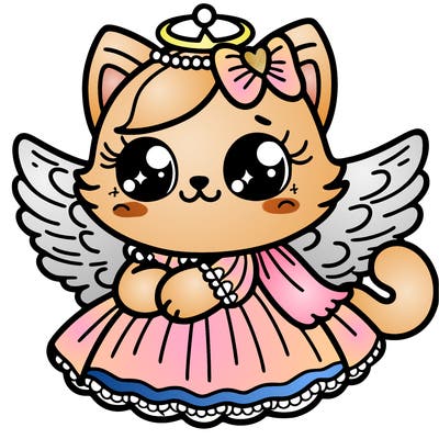 angel princess kitty